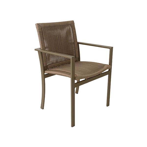 POLTRONA COPACABANA CORDA NAUTICA COM DET MAD NO BRAÇO