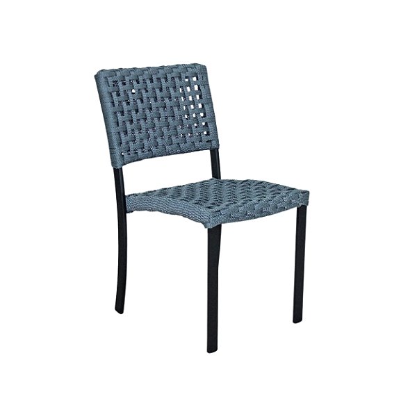 CADEIRA CECILIA SEM BRAÇO CORDA NAUTICA