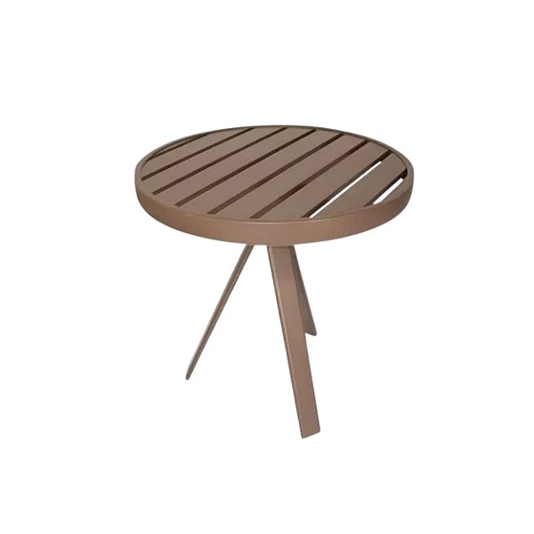 MESA DE APOIO SEVILHA RIPADA 50 CM Ø