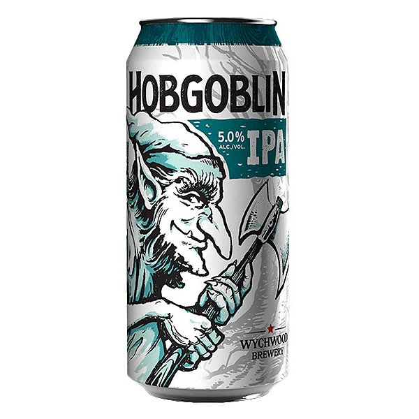Cerveja Hobgoblin IPA, lata 500ml
