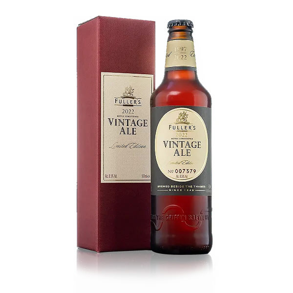 Cerveja Fuller's Vintage Ale 2022, garrafa 500ml
