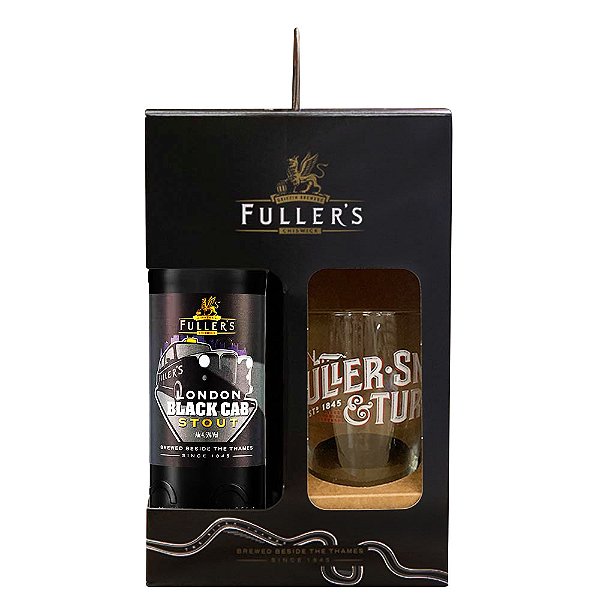 Kit Fuller's Black Cab, cerveja + copo