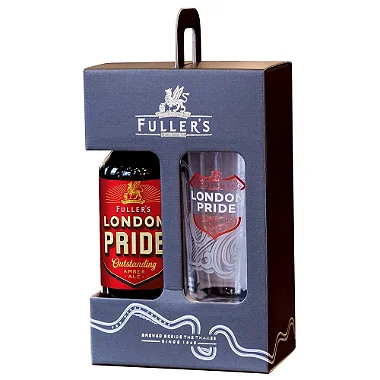 Kit Fuller's London Pride, cerveja + copo