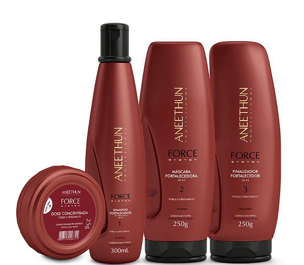 FORCE SYSTE- ANEETHUN PROFISSIONAL- TRATAMENTO CAPILAR