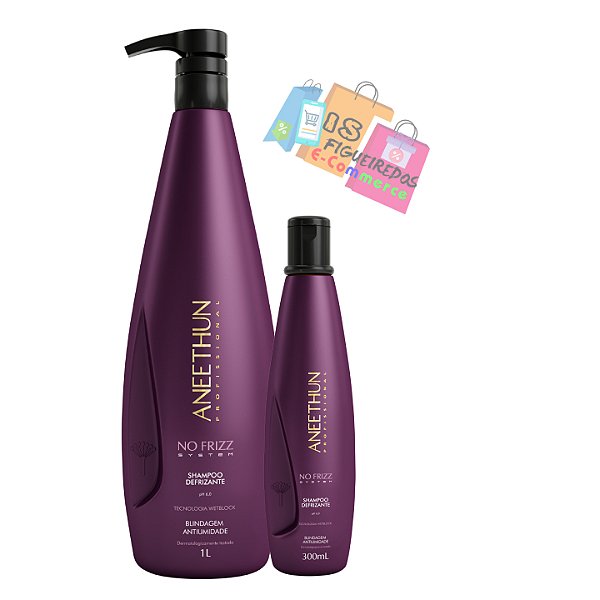 TRATAMENTO CAPILAR  - SHAMPOO LINHA NO FRIZZ    - ANEETHUN PROFISSIONAL