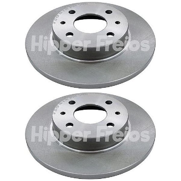 Par Discos Freio Diant/tras Hipper Hf33 Marea Punto Tipo