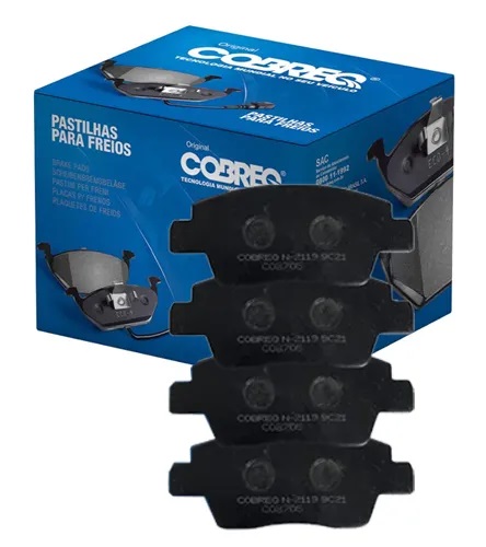 PASTILHA DE FREIO - N2119 - COBREQ