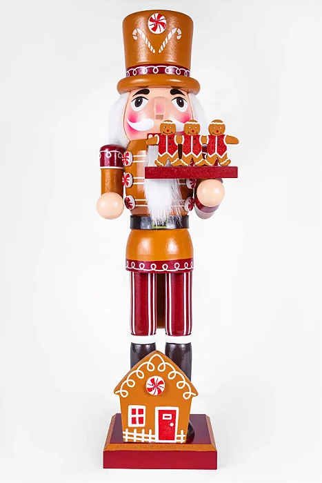 Quebra Nozes - Soldado Biscoito Gingerbread (35cm)