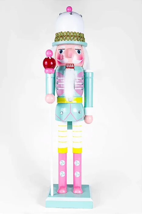 Quebra Nozes - Candy Verde Água (38cm)