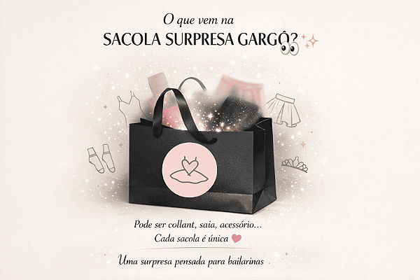 SACOLA SURPRESA GRANDE FEMININA - produtos de valores acima de R$ 500,00