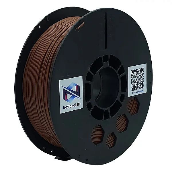 Filamento PLA MAX HIGH SPEED | MARROM MOGNO | 1,75mm | 1kg