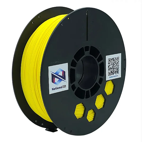 Filamento ABS Premium MG-94 | AMARELO CANÁRIO | 1,75mm | 1kg