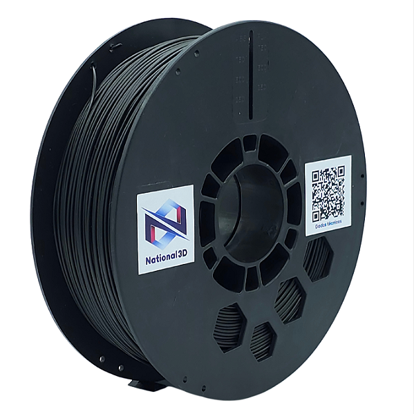 Filamento TPU FLEX SHORE 95A | PRETO | 1,75mm | 1kg