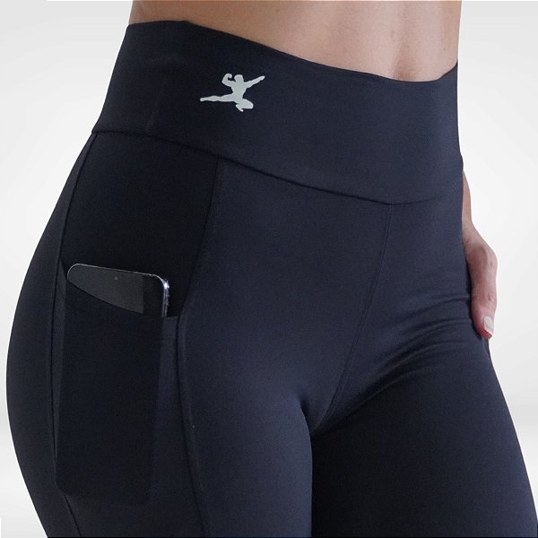 Legging Shapeness Run Com Bolsos