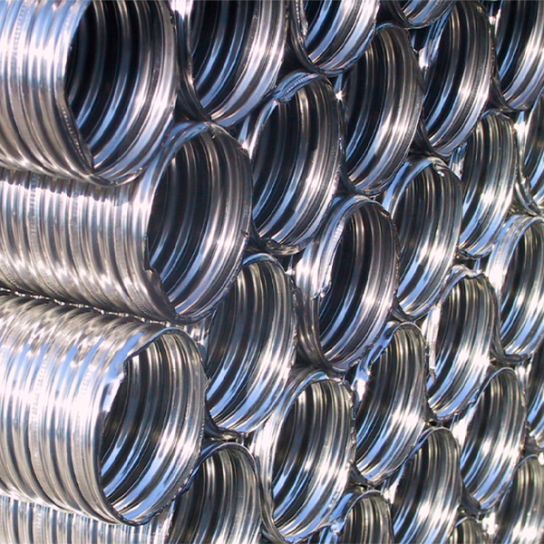 Bainha metálica corrugada galvanizada - MAXICABOS