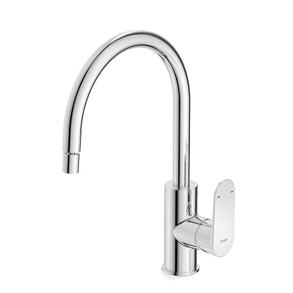 MONOCOMANDO COZINHA MESA BICA ALTA E BICA MOVEL ARTICULADA, TRENTINO, CROMADO
