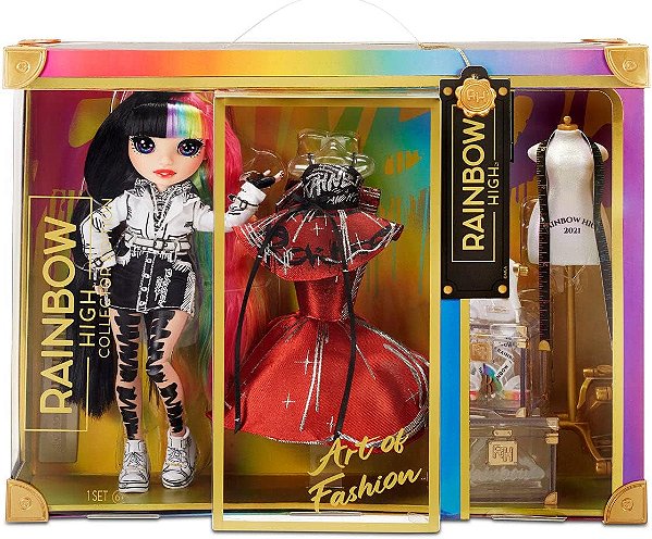 Boneca Rainbow High Edição de Colecionador Jett Dawson