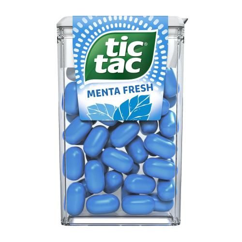 Balinha Tic Tac menta fresh (azul) 4,5g