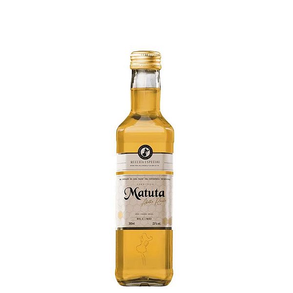 Cachaça Matuta Mel e Limao 300ml