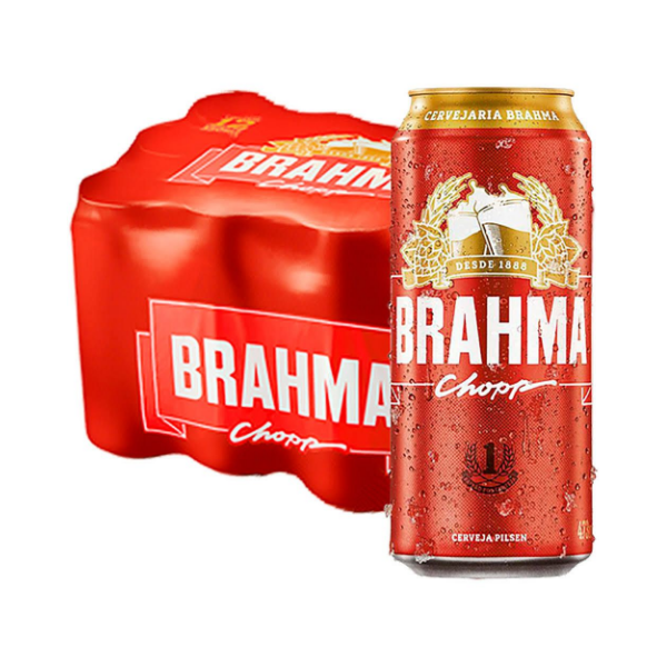 Caixa 12 Uni de Brahma Latão 473ml