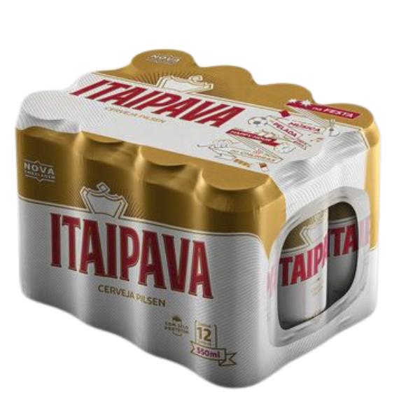 Caixa 12 Uni de Itaipava Latão 473ml