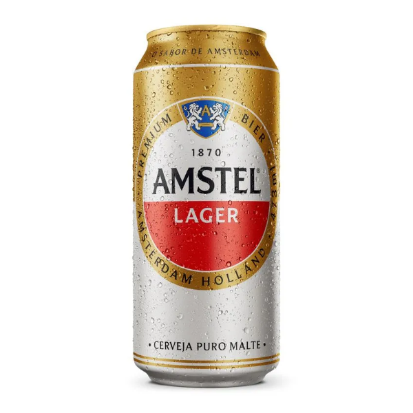 Cerv. Amstel Lage Latão 473ml