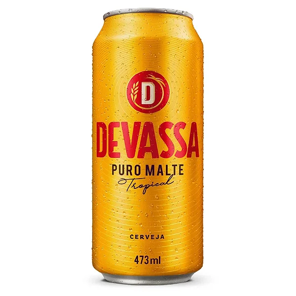 Cerv. Devassa Puro M. Latao 473ml