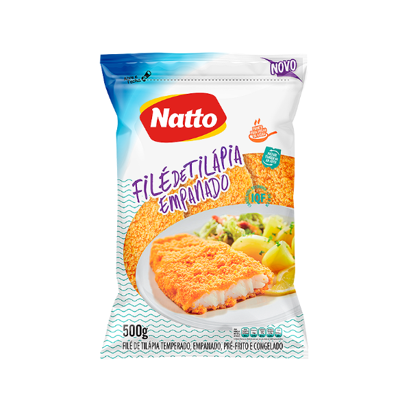 FILE DE TILAPIA EMPANADO CONG NATTO PCT 500G