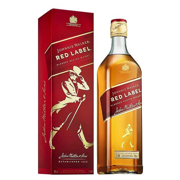 Whisky Johnnie W. Red Label 1L