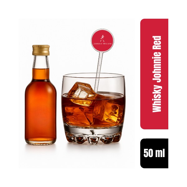 Whisky Johnnie Walker Red Label - Dose 50ml