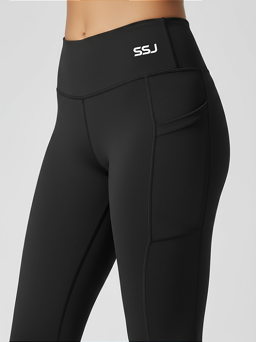 Legging SSJ Black Core com Bolso
