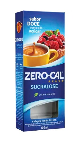 Adoçante Zero-Cal Sucralose com 100ml