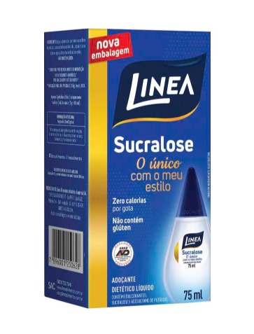 Adoçante Linea Sucralose Frasco com 75ml