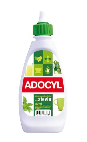 Adoçante Adocyl Stévia Frasco com 80ml