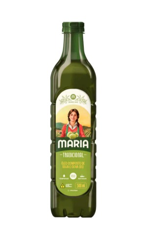 Óleo Composto Maria Tradicional Pet com 500ml