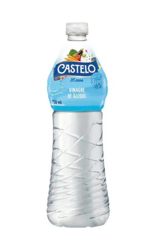 Vinagre de Álcool Castelo Frasco com 750ml