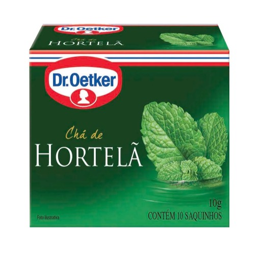 Chá Dr. Oetker Hortelã Caixeta com 10g