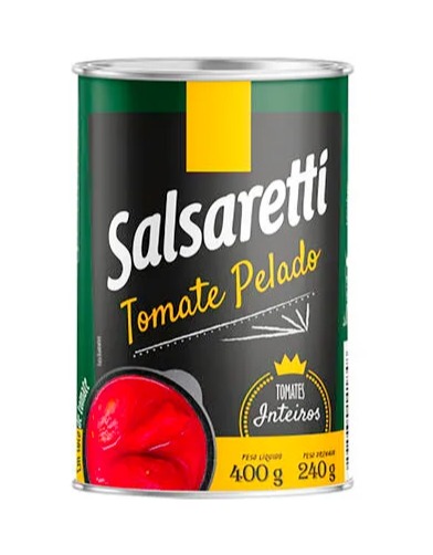 Tomate Pelado Salsaretti Lata com 240g