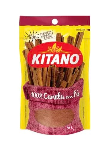Canela em Pó Kitano Sachê com 50g