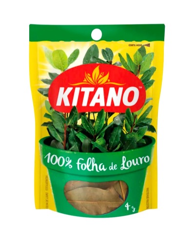 Folha de Louro Kitano Pacote com 4g