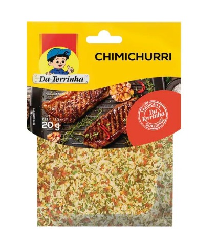 Tempero Chimichurri Da Terrinha Sachê com 20g