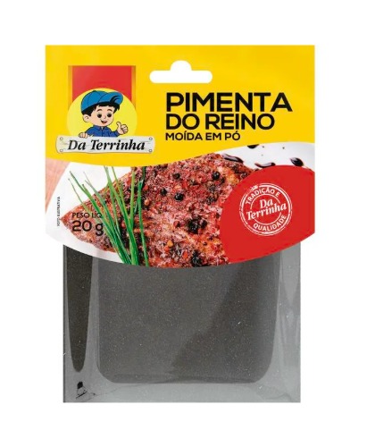 Pimenta do Reino Da Terrinha Sachê com 20g