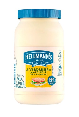 Maionese Hellmann’s Pote com 250g