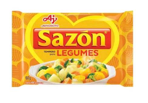 Tempero Sazón Legumes Pacote com 60g
