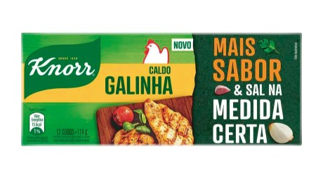 Caldo Knorr Galinha Caixeta com 114g