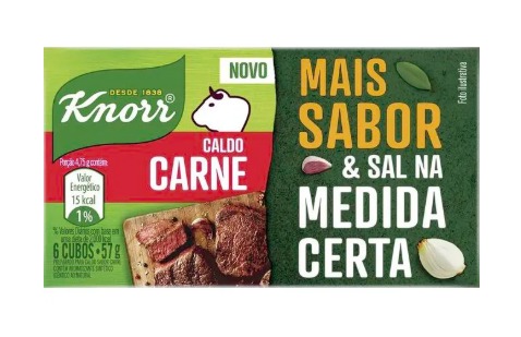 Caldo Knorr Carne Caixeta com 57g