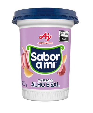 Tempero Completo Sabor Ami Alho e Sal Pote com 300g