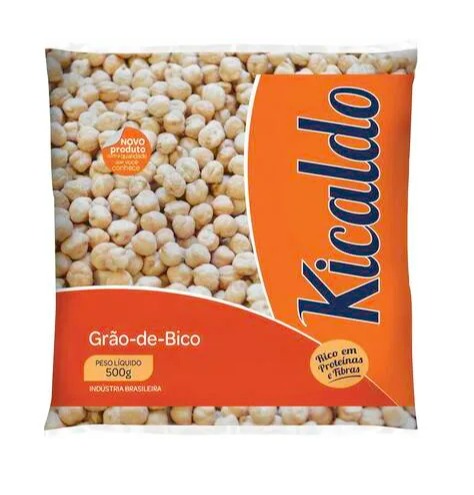 Grão-de-Bico Kicaldo Pacote com 500g