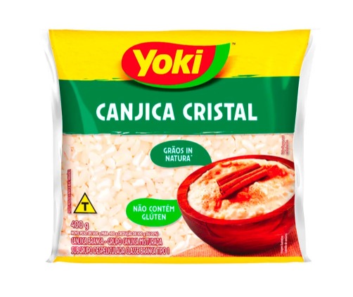 Canjica Yoki Cristal Pacote com 400g