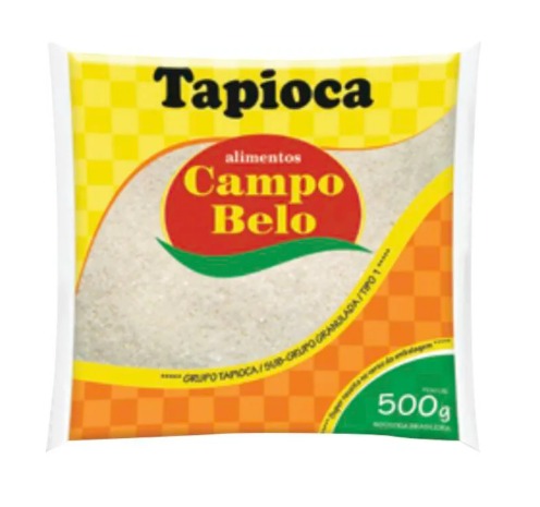 Tapioca Campo Belo Pacote com 500g